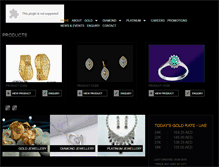 Tablet Screenshot of indusjewellery.com